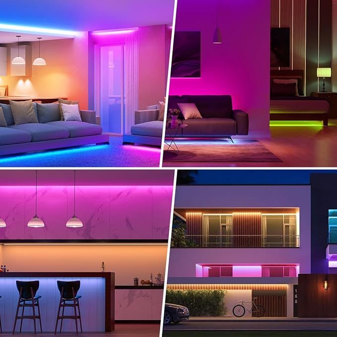 BTF-LIGHTING C05RF Tuya Controller Support PWM 5050SMD FCOB COB RGBCCT (+ R G B C W) 6pin LED Strip Bulb Support with WR02RF RC03RFB RF Remote DC5V/12V/24V Max 12A Indoor Use Only(NO Remote NO Power)