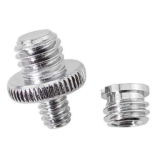 Maxmoral 16PCS 1/4 to 3/8 Tripod Screw Nut Adapters Camera/Light Stand Accessories Electronics Part