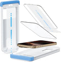 Screen Protector for iPhone 16 Pro Max Military Grade Tempered Glass Auto-Alignment OneTouch Kit Cell Phone Accessories Bubble Free Case Friendly Auto Dust-Removal Easy Install [1 Pack]