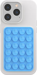 Silicone Phone Sticky Grip, Suction Phone Case Mount for iPhone and Android, Hands-Free Sticky Cell Phone Grip, Mobile Fidget Mirror Holder for Selfies and Videos