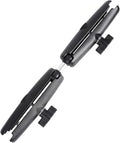 Dual Extension Double Socket Arm with 1" Double Ball Adapter Compatible with RAM B Size Mount and Other 1 inch Industry Standard Device, 360° Rotation Rod for Bike, Truck, Car (12.7" Length)