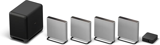 Sony BRAVIA Theater Quad Home Theater Surround Sound System and SA-SW5 Wireless Subwoofer