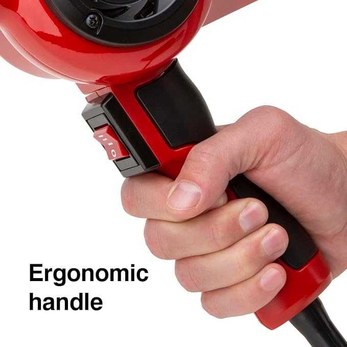 Master Appliance HG-801D Industrial Heat Gun, Quick Change Plug-In Heating Element, 1400° F, 120V, 2220W, 18.5 Amps, Assembled In USA