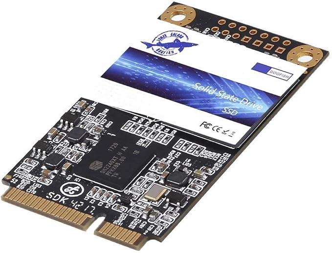 Dogfish SSD Msata 128GB Internal Solid State Drive Mini Sata Disk Drive High Performance Hard Drive for Desktop Laptop Notebook (MSATA, 128GB)