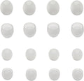 8 Pairs Extra Small Earbuds Tips, Silicone Ear Tips Universal, Silicone Earbud Tips Replacement Transparent