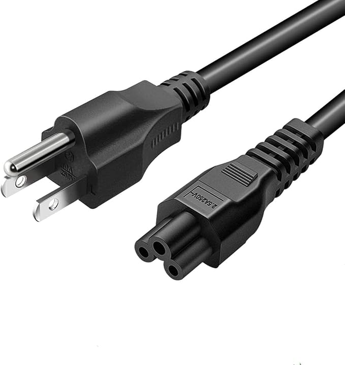 5Ft Mickey Mouse Power Cord,3 Prong Power Cord,AC Power Supply Cord,AC Adapter Laptop Notebook Computer Charger Cable.10 Aamp 125volt 120v 110v Plugs