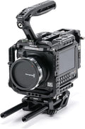 Tilta Camera Cage Pro Kit V-Mount Compatible with Blackmagic Pyxis 6K/12K| Full Cage, Top Handle, V-Mount Battery Plate, Side Plate, Bottom Plate, Universal 15mm Baseplate w/Rods, and Mini Tool