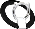 Magnetic Phone Grip for MagSafe, EI Sonador Magnet Phone Ring Holder, Removable, Compatible with iPhone 14 Plus 13 12 Pro Max Mini (Black)