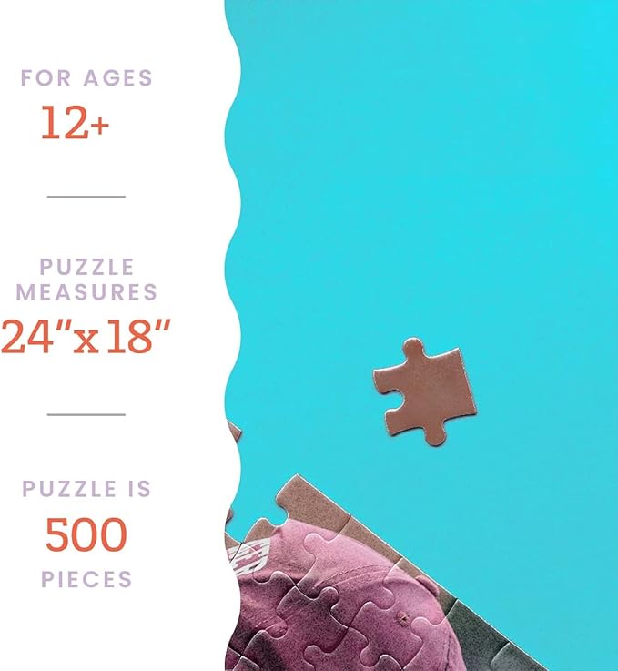 Photo Personalized Puzzle for Father's Day - 500 Piece - I See Me! (Horizontal/Landscape)