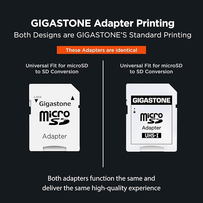 [5-Yrs Free Data Recovery] GIGASTONE 1TB Micro SD Card, 4K Game Pro, MicroSDXC Memory Card for Nintendo-Switch 1, GoPro, Action Camera, DJI, UHD Video, R/W up to 150/130 MB/s, UHS-I U3 A2 V30 C10