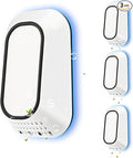 Plug In Ionizer Air Purifier With 4 Negative Ion Output Heads,Small Air Freshener With Backlight,Quiet and Energy-Saving, Ideal Air Cleaners for Home,Bedroom,Office,Living Room and Pet Room(3)