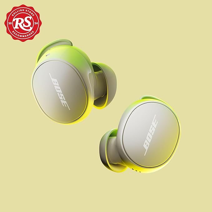 Bose QuietComfort Bluetooth Earbuds, True Wireless Earbuds with Active Noise Cancellation and Mic, Deep Bass, IPX4 Rating, Up to 8.5 Hours of Playtime, White