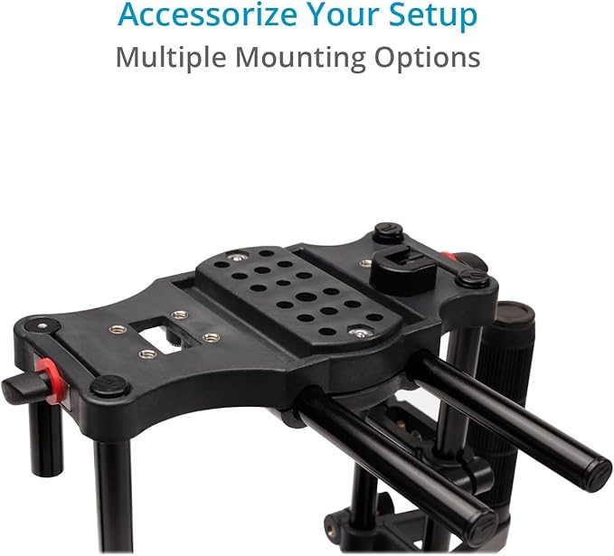 Power DSLR Camera Cage for DSLR DSLM Cameras Only. Adjustable Handles & 15mm Rod Adapter. Tripod Compatible. Comes with Quick-Release Plate (FC-CTH)