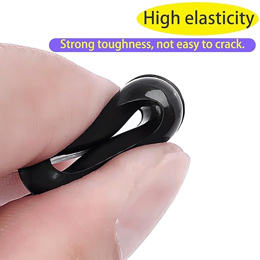 Qrity 9 PCS Rubber Grommets Cable Railing, Car Grommet, Cable Railing Protective Sleeves for Metal Posts, ID 30mm Mount Dia 35mm