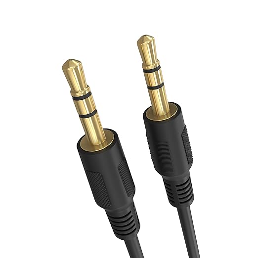 Cmple - 3.5mm Aux Male to Male Stereo Audio Cable Auxiliary Headphones Cord MP3 PC - 3 Feet