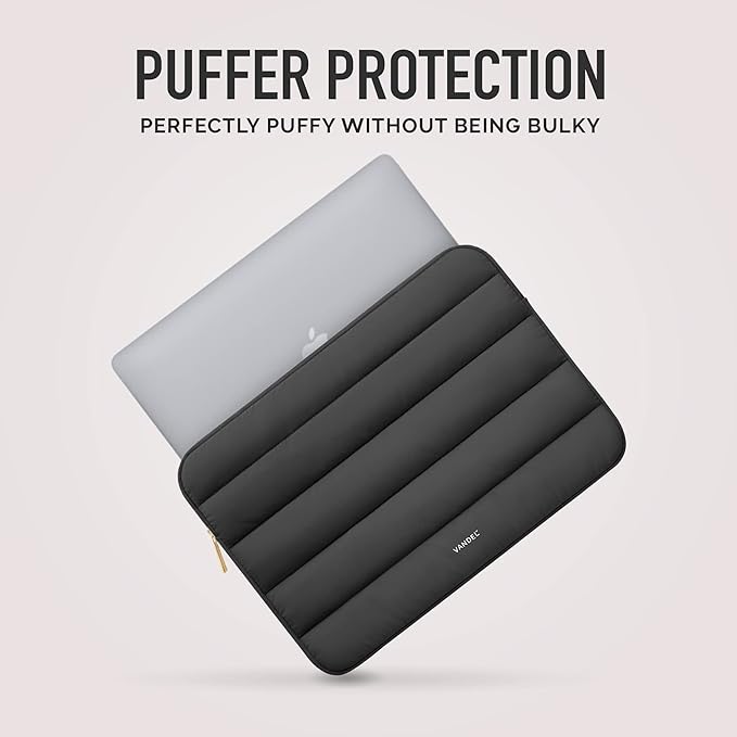 Vandel - The Original Puffy Laptop Sleeve 15-16 Inch Sleeve for Women and Men MacBook Pro 16 in Case, Cute Computer Bag 15.6 Inch HP Carrying Case - Apple, Asus, Dell, HP Laptop Case 15.6 Cover