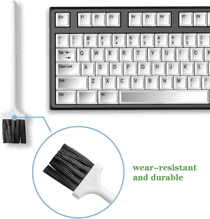 Silicone 500PCS 40A Clear Universal O-Ring Switch Dampeners Keycap Sealing Gasket Washer (Better Than Rubber) for Cherry MX Switch Keyboard and Mechanical Keyboard Keys Dampers