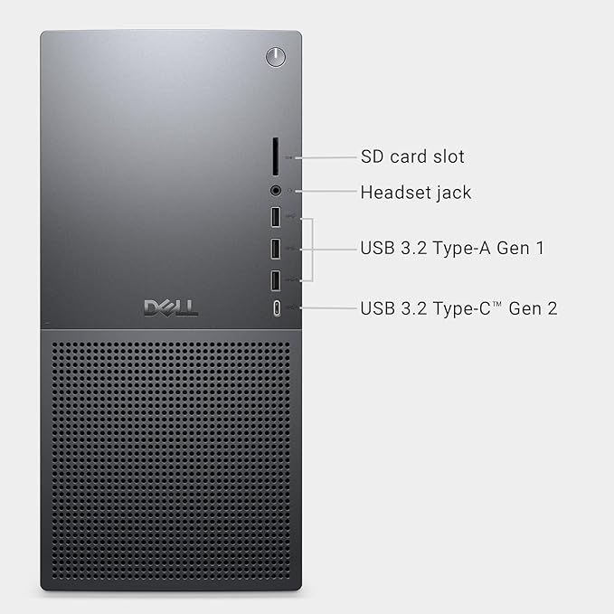 Dell Tower Plus EBT2250 Desktop Computer - Series 2 Intel Core Ultra 9 285 24-Core Processor up to 5.6 GHz, 32GB DDR5 RAM, 8TB SSD, Intel UHD Graphics 770, Windows 11 Home, Graphite - EBT 2250