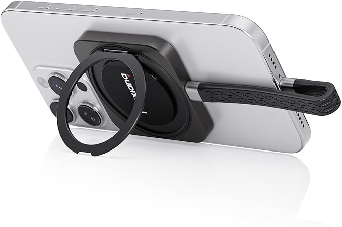 fanxiang 500GB Magnetic Portable SSD with 360° Rotating Stand, Up to 2000MB/s, USB-C 3.2 Gen 2x2 External Solid State Drive,Compatible with iPhone 15/16, Android,Mac, PC, and Tablets