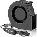GDSTIME 7530 75mm x 75mm x 30mm 5V USB Blower Brushless Cooling Fan