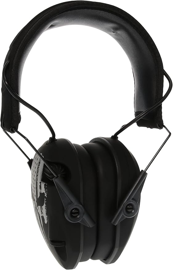Walker's Razor Slim Ultra Low Profile Compact Design Adjustable Range Shooting Hunting Hearing Protection Electronic Earmuffs