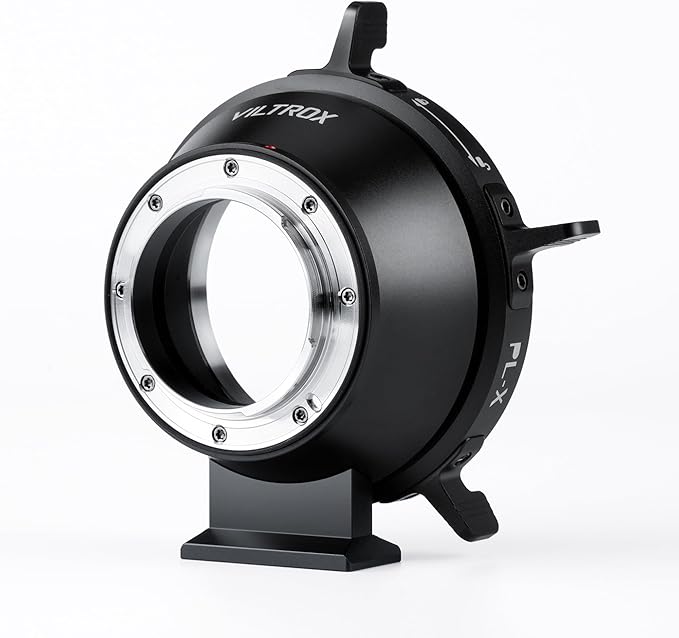 VILTROX PL-X Lens Mount Adapter Ring Converter with Rotary Lock Compatible with PL Lens to Fuji X-Mount Cameras X-Pro1, X-Pro2, X-T1, X-T2, X-T3, X-E1, X-E2, X-E2s, X-E3, X-H1