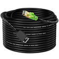 Ethernet Extension Cable 10ft, Network Cat6a Extension Patch Cable RJ45 Cords Shielded Male to Female Connector (10FT)