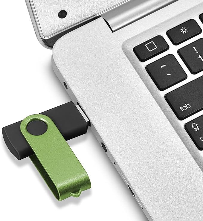 EASTBULL USB 2.0 Flash Drive 16GB with Lanyards Thumb Drives Bulk 20 Pack Colorful Multipack Memory Stick Pen Drive Swivel Design(16 GB 20 Pack)