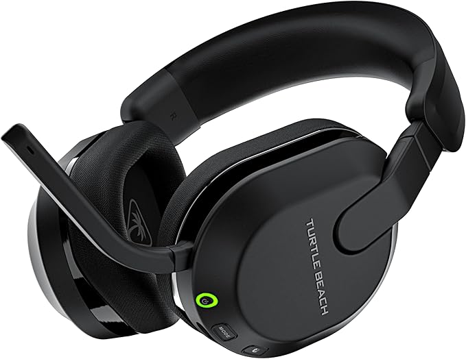 Turtle Beach Stealth 600 Wireless Multiplatform Amplified Gaming Headset for Xbox Series X|S, Xbox One, PC, PS5, PS4, & Mobile – Bluetooth, 80-Hr Battery, Noise-Cancelling Mic – Black
