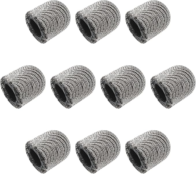 MECCANIXITY 12pcs 5mm Stylus Pen Fine Tips Conductive Fiber Capacitive Touch Screen Pens Tip Universal Replacement
