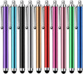 Stylus Pen [10 Pack] Universal Capacitive Touch Screen Pens for Tablets, iPad Mini, iPad Pro, iPad Air, Smartphones, Samsung Galaxy - Multiple Colors