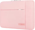 Lacdo Laptop Sleeve Case for 16 inch New MacBook Pro M4/M3/M2/M1 Pro/Max A3403 A3186 A2991 A2780 A2485 A2141 2024-2019 | 15 inch Microsoft Surface Laptop 7th Copilot+PC, 6 5 4 3 Computer Bag, Pink