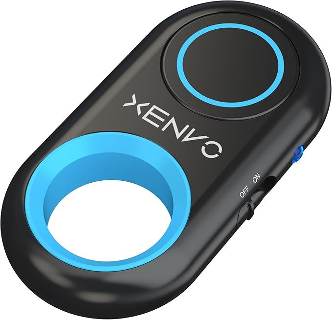 Shutterbug - Camera Shutter Remote Control - Bluetooth Wireless Selfie Button Clicker - Compatible with iPhone, iPad, Android, Samsung, and Google Pixel Cell Phones, Smartphones and Tablets