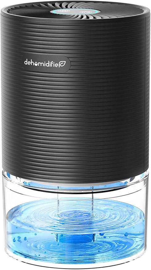 Dehumidifiers for Home, 25oz Dehumidifier for Bedroom with Auto-off, Ultra Quiet Energy Saving for Bathroom Closet Wardrobe Office RV (285sq.ft)