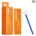 K&F Concept 20 Pack APS-C Frame Sensors Cleaning Swabs, DSLR SLR Digital Camera Dry CCD CMOS Clean Swabs Compatible with Nikon Sony Canon DSLR Camera Sensor, 16mm x 20mm
