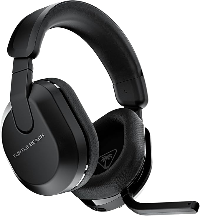 Turtle Beach Stealth 600 Wireless Multiplatform Amplified Gaming Headset for Xbox Series X|S, Xbox One, PC, PS5, PS4, & Mobile – Bluetooth, 80-Hr Battery, Noise-Cancelling Mic – Black