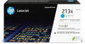 HP 213A Cyan Original LaserJet Toner Cartridge, W2131A. Works with HP LaserJet Enterprise 5700, 5800, 6700, 6701, 6800, 6801