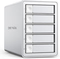 ORICO Daisy-Chain 5-Bay Hard Drive Enclosure External USB 3.2 Gen 2 Aluminum Das Enclosure Support 22TB and Expansion Max Up to 330TB for 3.5-inchs HDD -9958C3