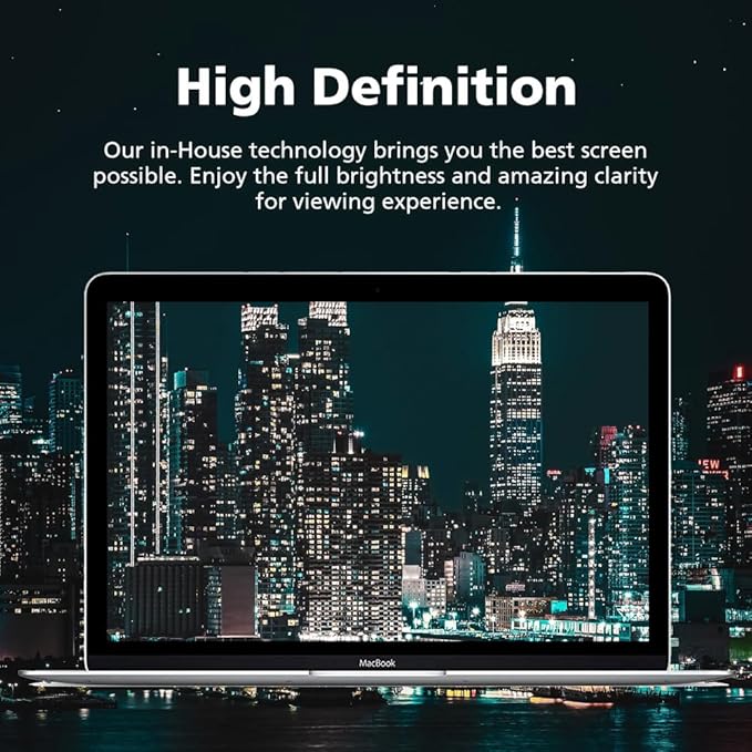Magnetic Privacy Screen Protector for MacBook Air 15 Inch (2024 M3), Removable Anti Glare Anti Blue Light Anti Spy Screen Filter