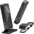 Plugable USB-C Dock with 4K HDMI and 60W Charging, Compatible with Thunderbolt 3/4, USB4, and USB C iPhone, iPad, Windows, and Chromebook 1Gbps Ethernet, 3X USB 3.0, 2X USB 2.0, Driverless