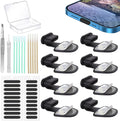 8PCS USB Type C Anti Dust Plugs Cover, C-Type Port Dust Plug, USB C Dust Cover, Anti-Lost USB C Charging Port Dust Covers Protectors for 15 16 17 Plus Pro Max, Samsung, with Speaker Mesh Cover