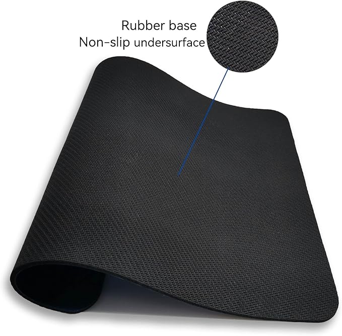 The Trees Under Blue Sky Mouse Pad Mat Rectangle Non-Slip Rubber Mousepad for Office Laptop