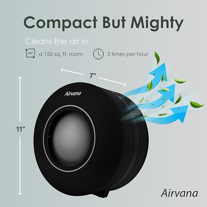 AV150 Tabletop Air Purifier, Graphite