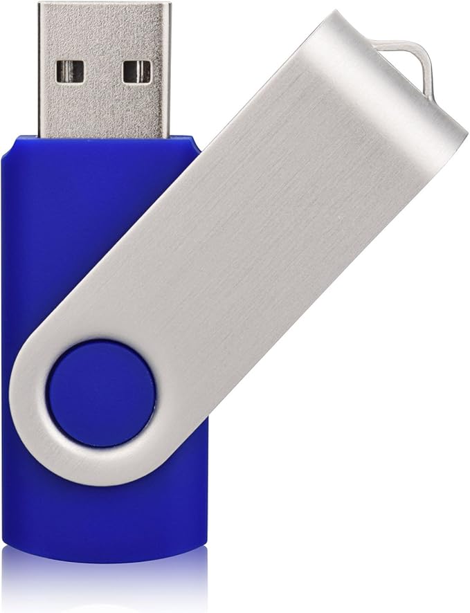 Aiibe 16GB USB 3.0 Flash Drive 10 Pack USB 16GB Flash Drive USB 3.0 Thumb Drives Blank Zip Drives Flash Drives 16 GB Bulk (10 Mixed Colors: Black Blue Red Green Orange White Yellow Pink Purple Silver)