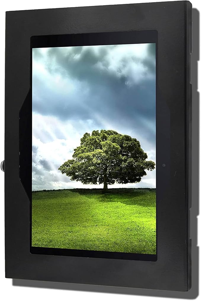 TABcare Locking Anti-Theft Metal Case for Samsung Galaxy TAB A 10.1 2019 Tablet for Kiosk, POS, Store, Show Display, Time Clock (TAB A 10.1 2019 SM-T510, Black)