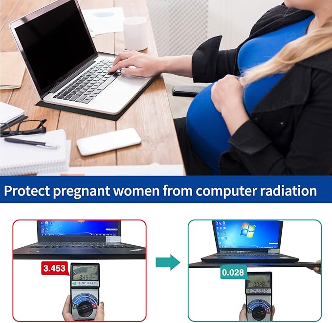 Laptop Pad Protection, Laptop Pad E/M*F, Protect & Heat Shield Protection Suitable for Ipad/Cell Phones Laptops, Tablets, Notebooks Laptop Pad (12"-7.8")