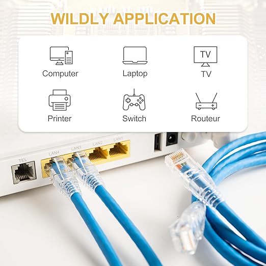 MECCANIXITY 30pcs Cat6 RJ45 Pass Through Connectors, RJ45 Connector 8P8C Gold Plated Plugs with 30pcs Dark Grey Strain Relief Boots for Solid or Stranded UTP Ethernet Cable, 1.1mm