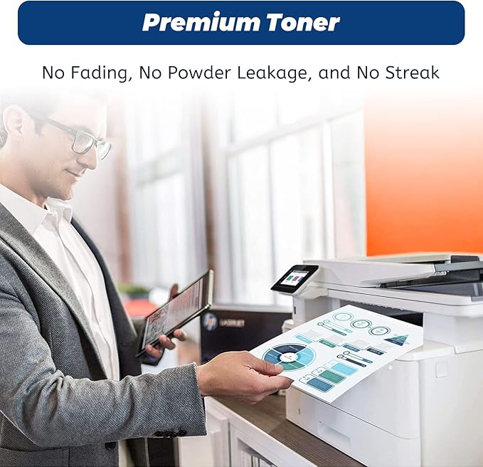 212A Magenta Toner Cartridge,Compatible Replacement for HP 212 A W2123A 212X W2120X, for HP Color Laserjet Enterprise M554 m554dn M555 M555dn Flow MFP M578 Printer, with Upgraded Chip,No Fading