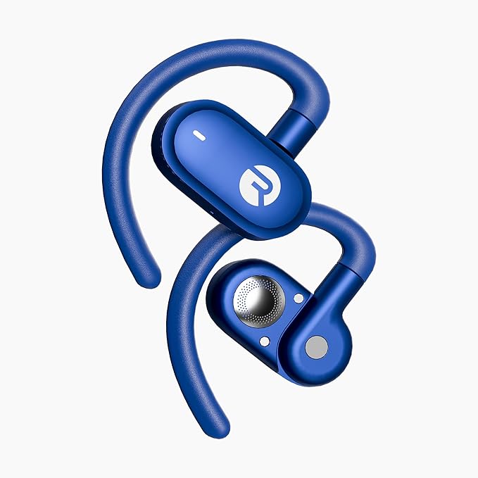 Raycon Everyday Open Earbuds – True Wireless Open Ear Bluetooth Headphones, Hook Design, IPX5 Water Resistant, 40 Hours of Battery Life (Blue)