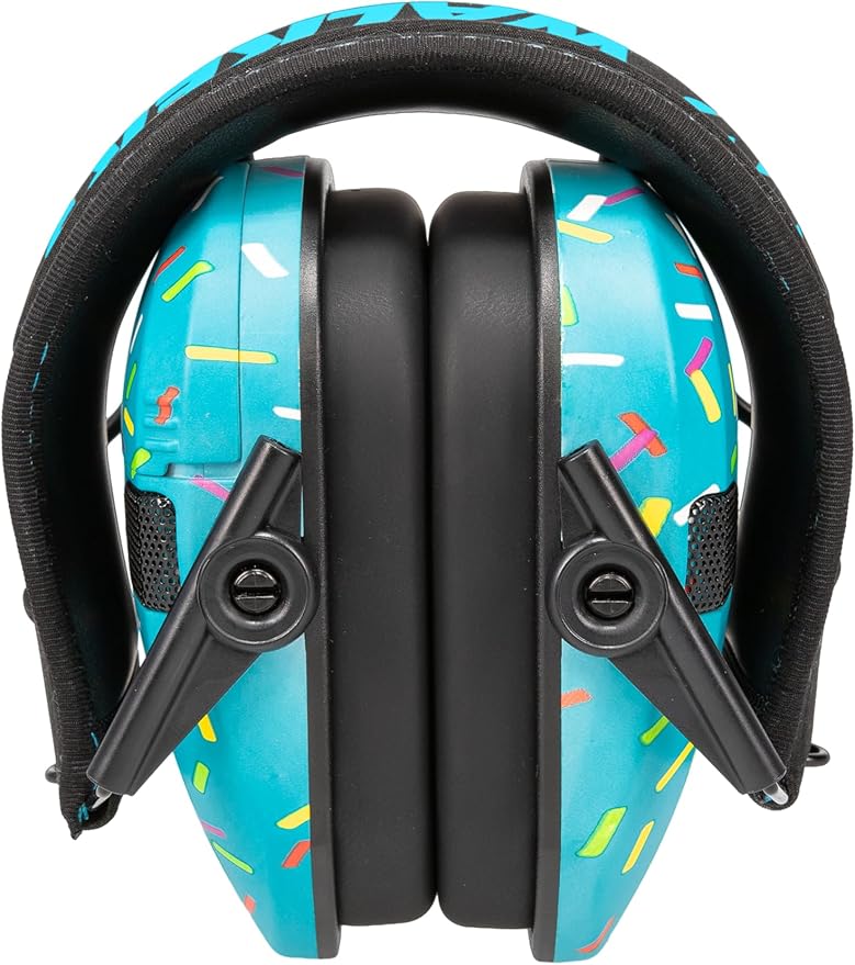 Walker's Razor Slim Ultra Low Profile Compact Design Adjustable Range Shooting Hunting Hearing Protection Electronic Earmuffs